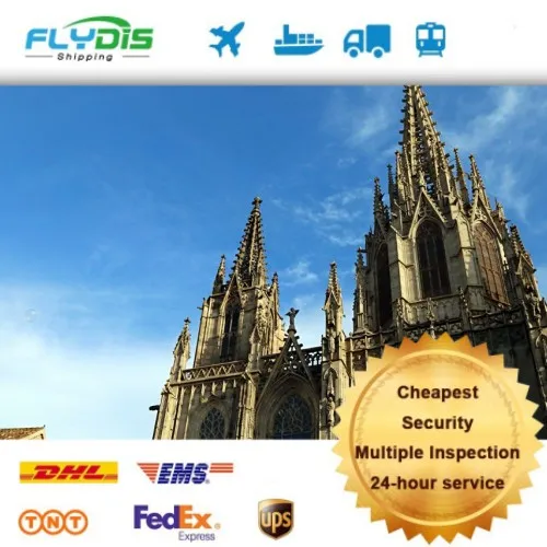 door to door Spain  logistic shipping agent Service sea air freight to usa eu warehouse lcl