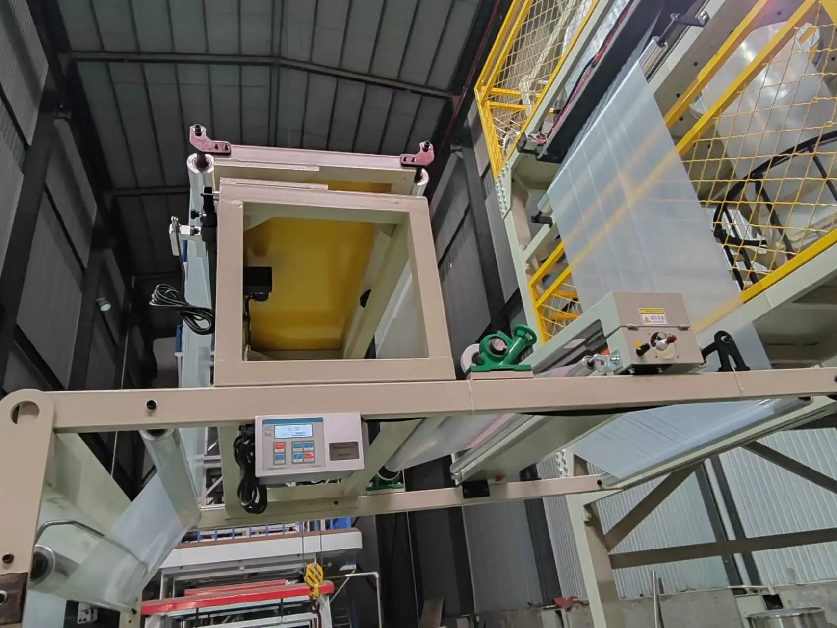 super supplier high efficiency high quality plastic pe film roll garbage bag making machine price