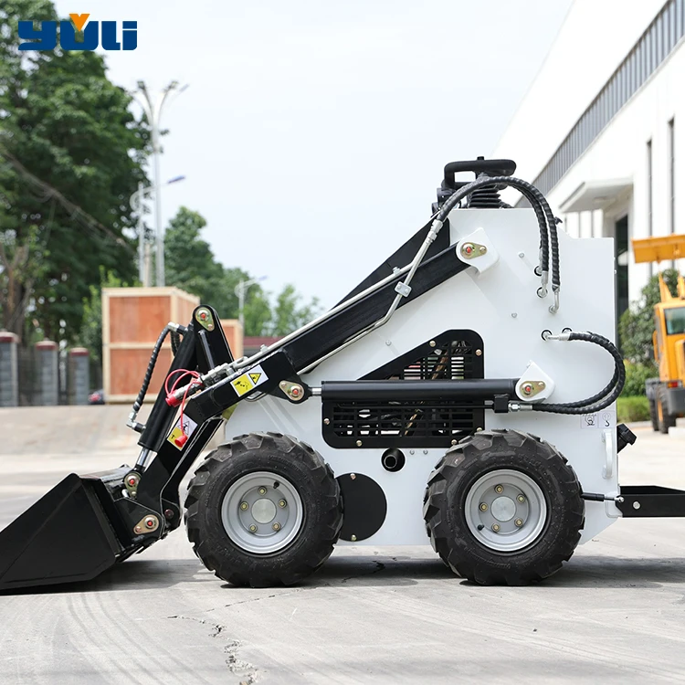 Yuli Factory Cost 3.5 Tons diesel Engine Change Construction Small Compact   Loader Mini slip Steering  slip Loader