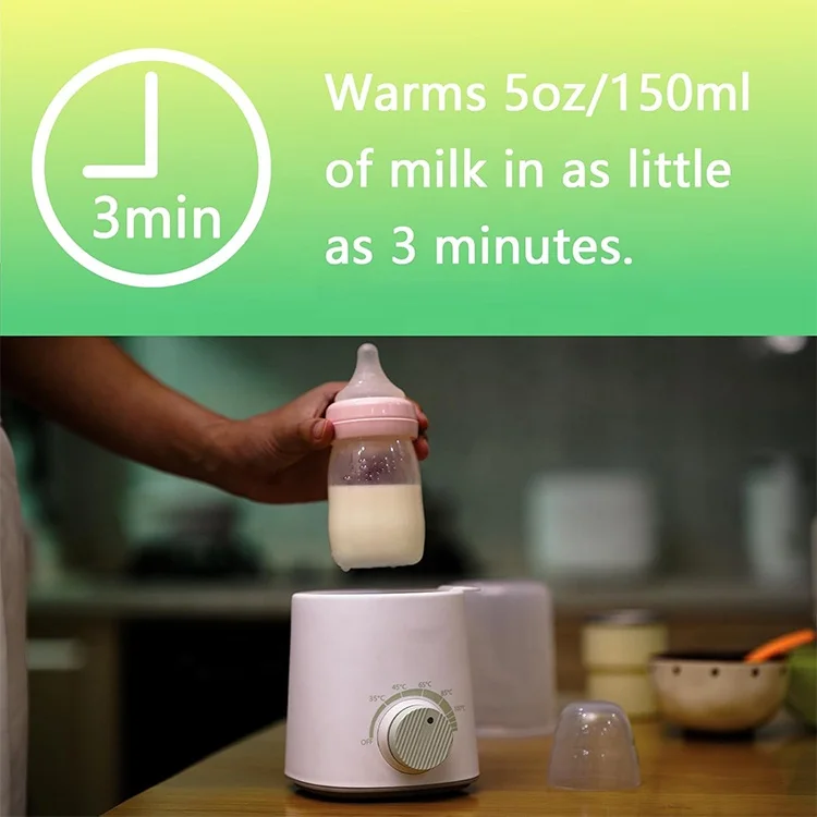 Dearevery Multi-functional Electric Portable Baby Bottle Warmer Sterilizers Baby Milk Bottle Warmer