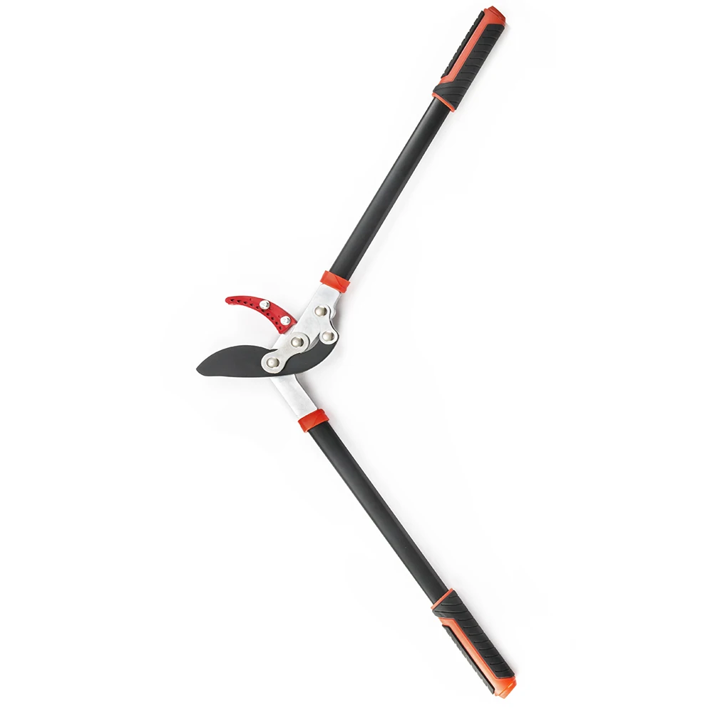 Sturdy long handle steel blade garden tree trimmer thick branch cutter anvil loppers shears