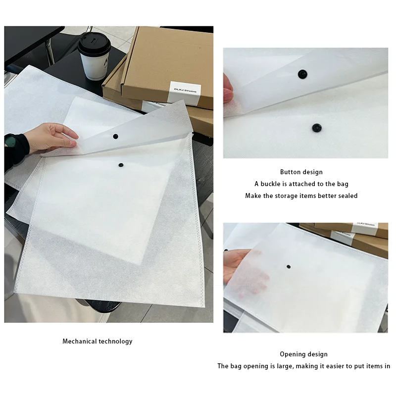 Custom Eco Non-woven Envelope Dust Bags Storage Clothing Packaging Bag for  Gifts Shoes Clothes