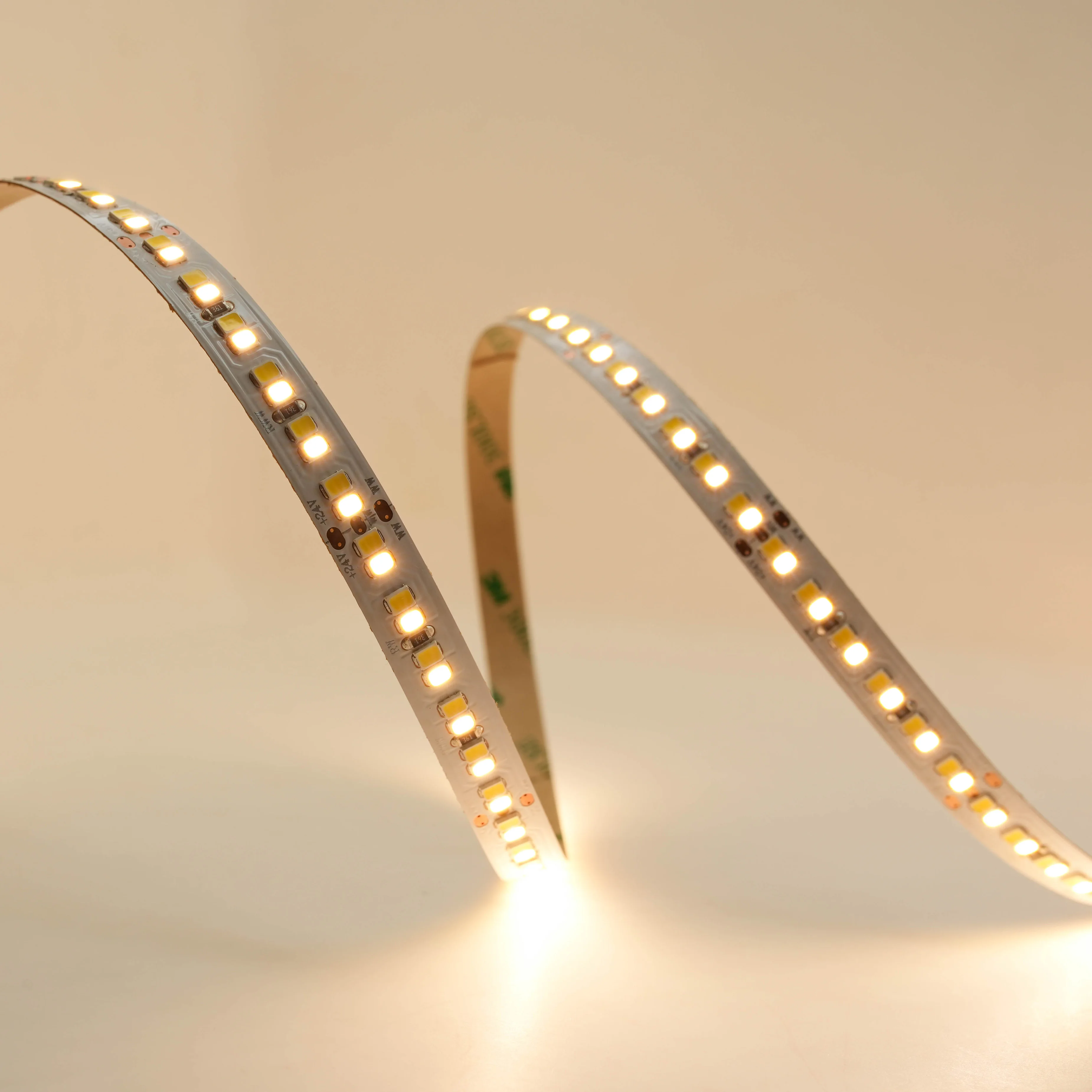 High Quality  Dual White 12V/24V 2700k-6500k 240 120 leds/m  SMD2835 LED Tape RA 90+  CCT  led strips light