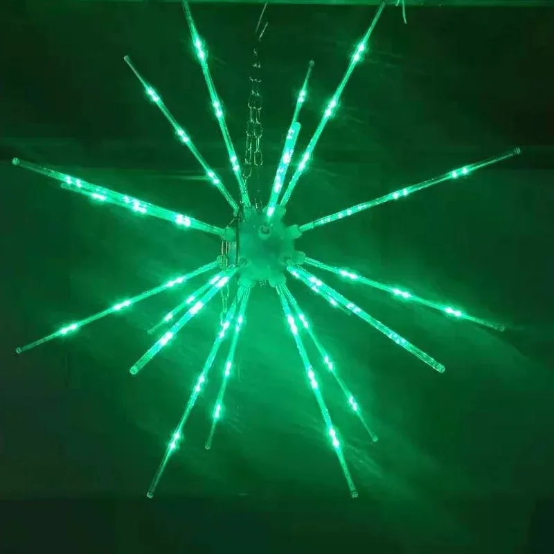 Outdoor High Quality Waterproof Colorful Christmas Firework LED Light for Street Christmas Landscape Decoration