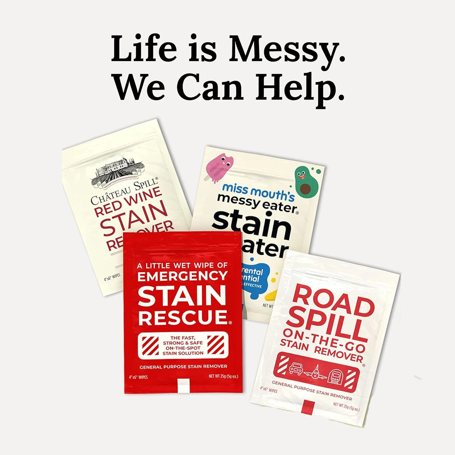 Wholesale Custom Individually Wrapped Laundry Cleaning Wet Wipes Stain Remover Wet Wipes for Clothes Shout Wipe And Go