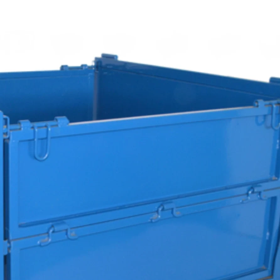 BHK106 стальные складные контейнеры для хранения стеллаж и корзина