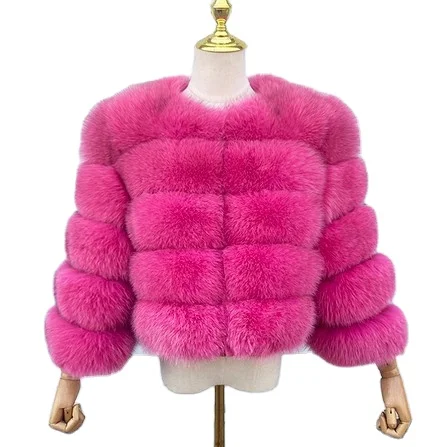Fashion Winter Coats Women Short Jacket Artificial Fur Coat