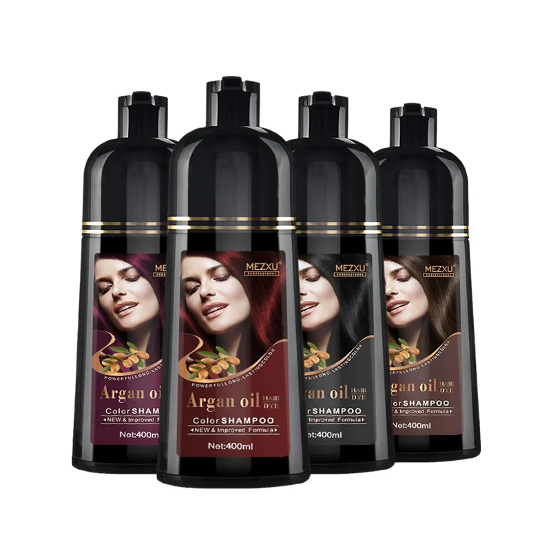 Factory Supplying Professional Hair Color Shampoo Magic Hair Dye Color For Salon & Home Use