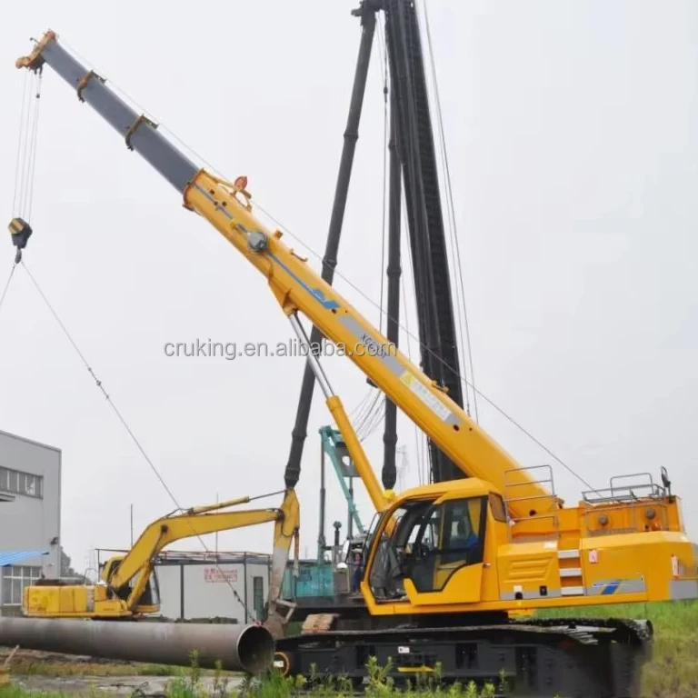 High Quality New 55 Ton Crawler Crane XGC55 Mobile Crane Small Lifting Excavator with Good Price for Sale