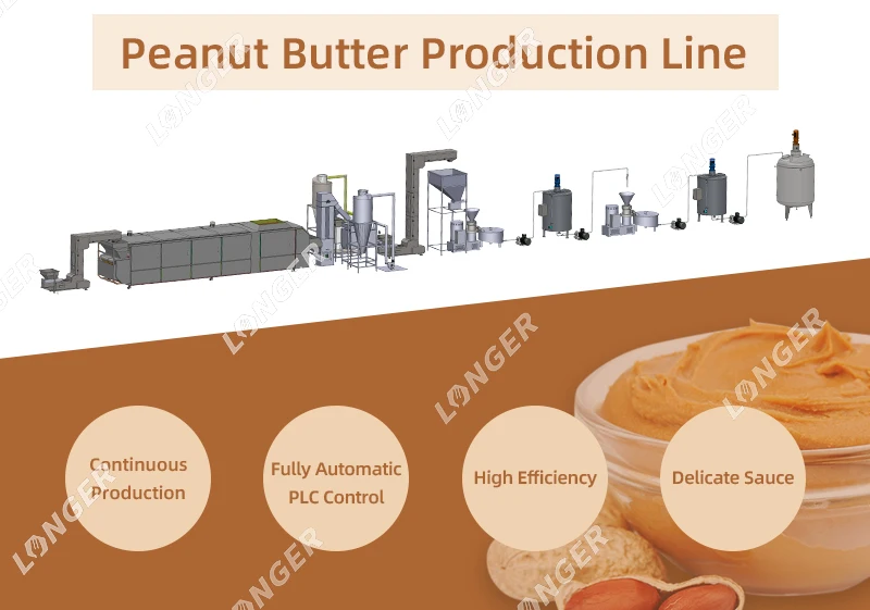 Good Service Walnut Paste Machine Production Line Cashew Nuts Butter Processing Equipment