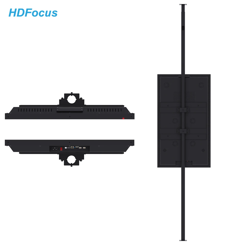 32-Inch 4K Android Monitor LCD Digital Signage for Semi-Outdoor High Brightness Poster Window Displays for Retail Shopping Malls