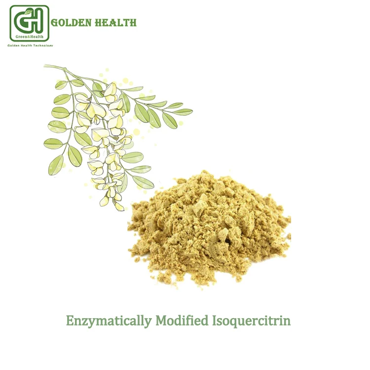 Watersoluble Isoquercitrin Enzymatically Modified Isoquercitrin  15%