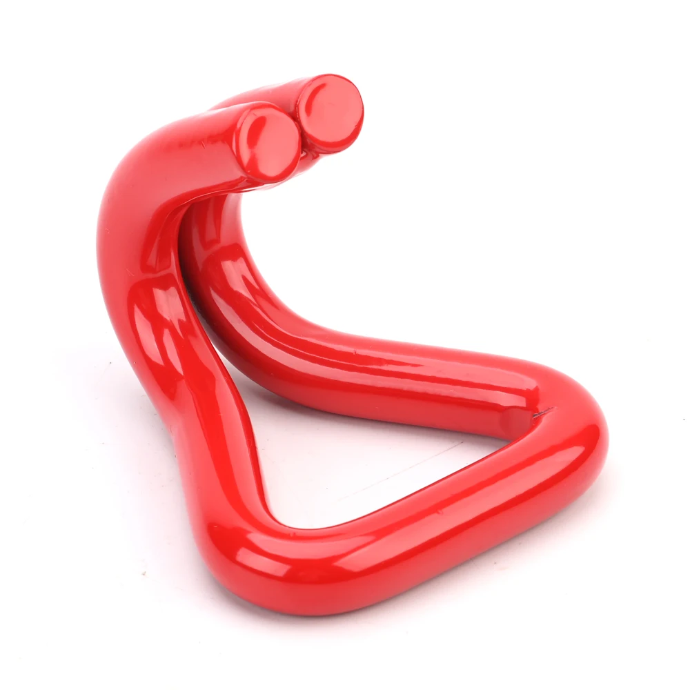 50mm BS 1500kgs China Red Plastic Coated Metal Double J Hook
