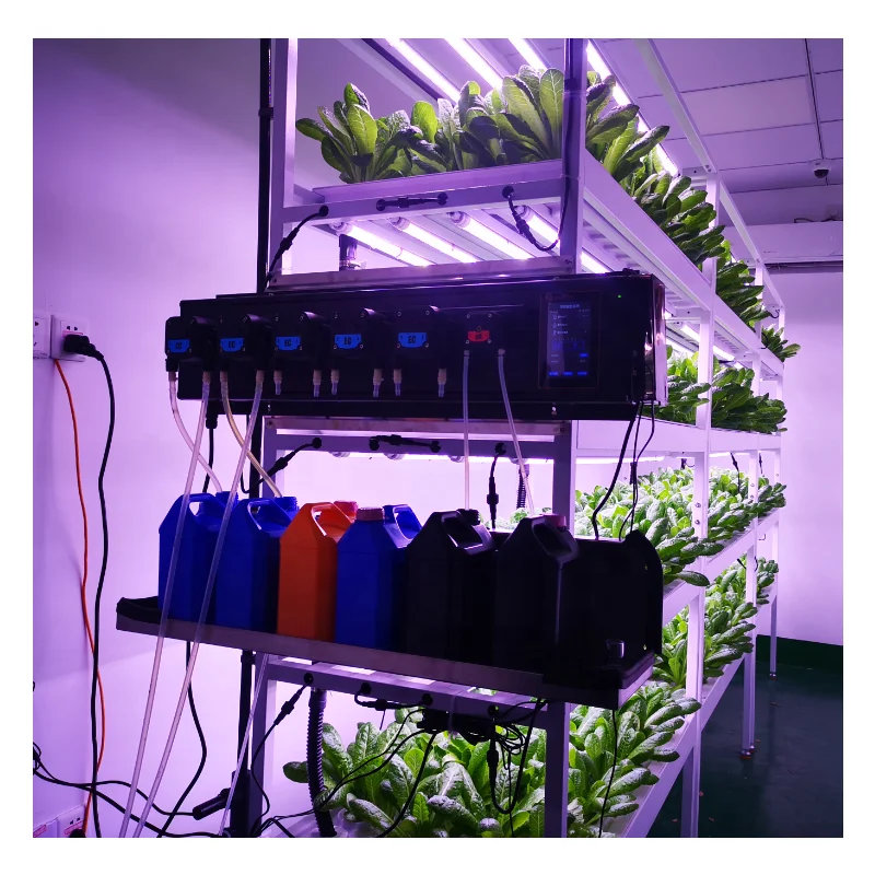 Hydroponics Farm Container Greenhouse Agricultural Grow Container 40 HQ Shipping Container Vertical Farming