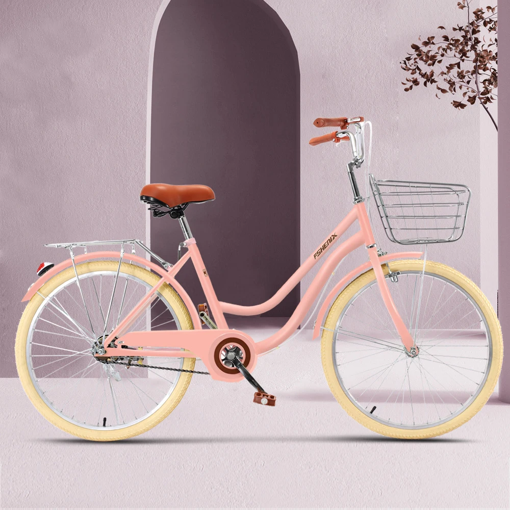Fast delivery factory stock bicycle sharing system ladies bicycle with basket made in China city bike