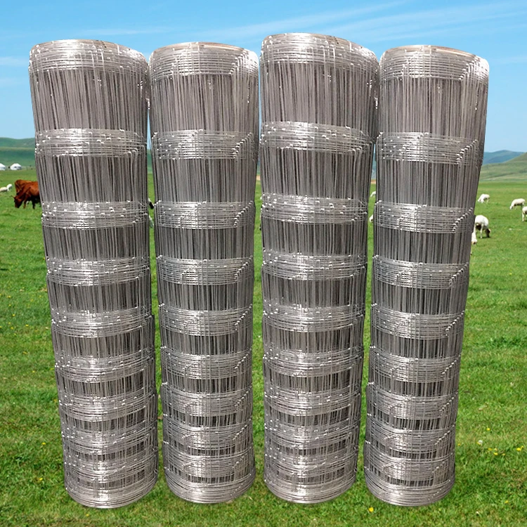 Hot-dipped Galvanized Farm Guard Field Fence For Cattle Sheep Goat Pig