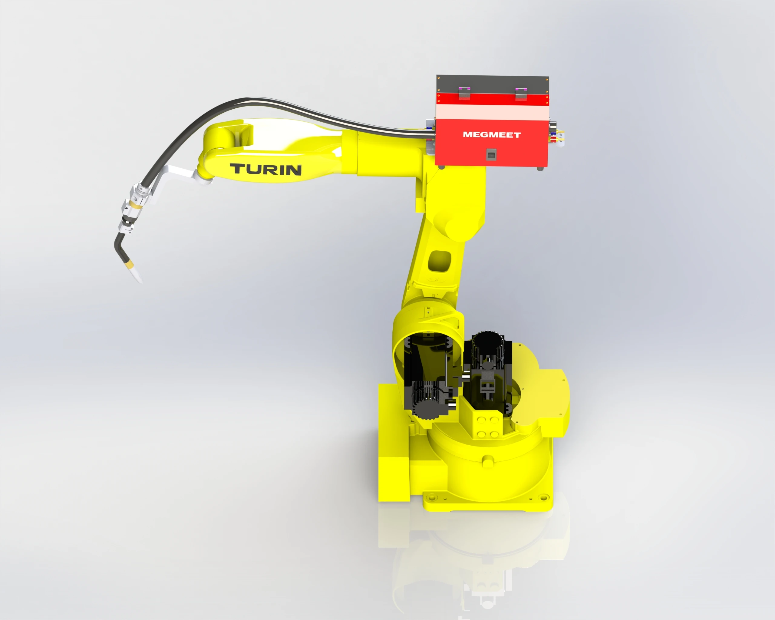 Turin Automatic Welder CO2 MIG MAG Welding Robot 6 Axis Welding Manipulator Robot Arm