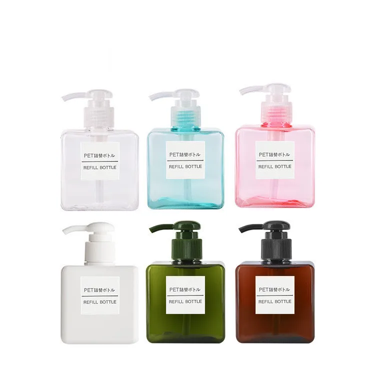 250ml Plastic Empty Lotion Hand Wash Soap Body Wash Pump Bottle