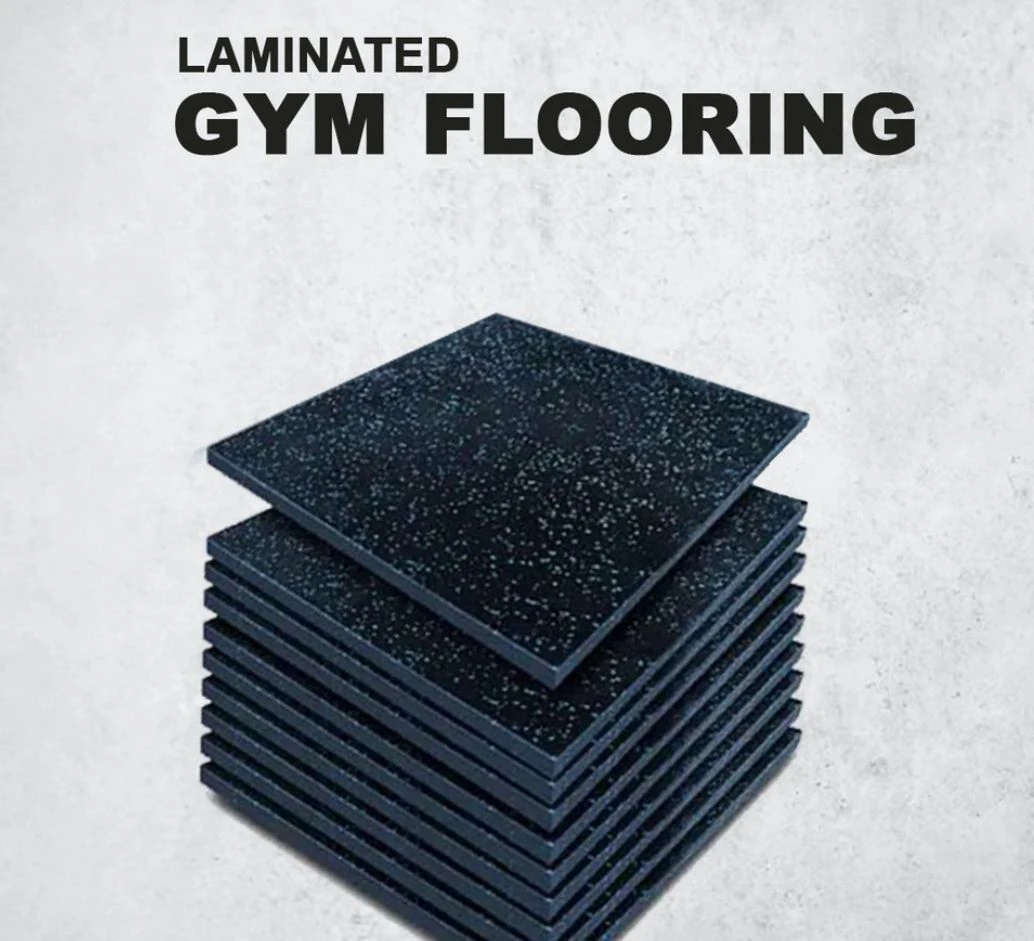 Top sale outdoor 1x1 rubber gym floor mat 2cm exterieur fitness gym rubber flooring