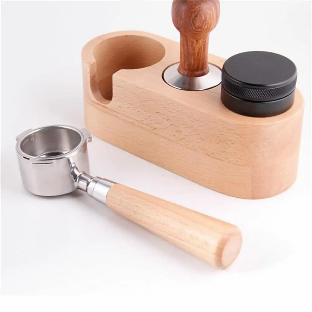 
For Delonghi 51mm Tamper Handmade Coffee Pressed Powder Hammer Espresso Maker Cafe Barista Tools Machine Accessories 