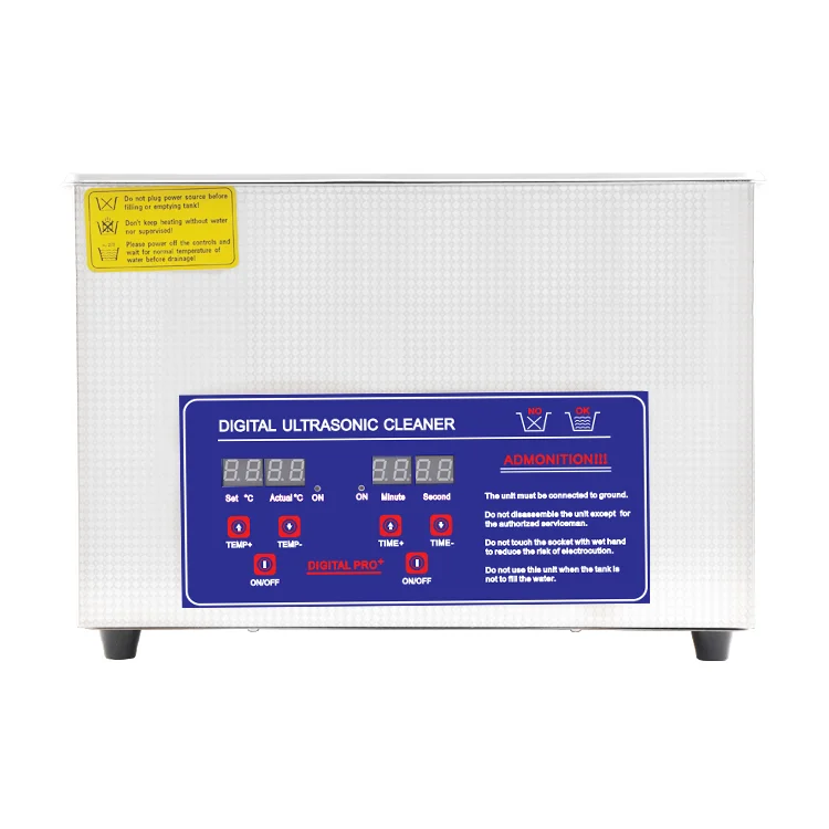 Ювелирный цифровой ультразвуковой очиститель из нержавеющей стали лабораторный