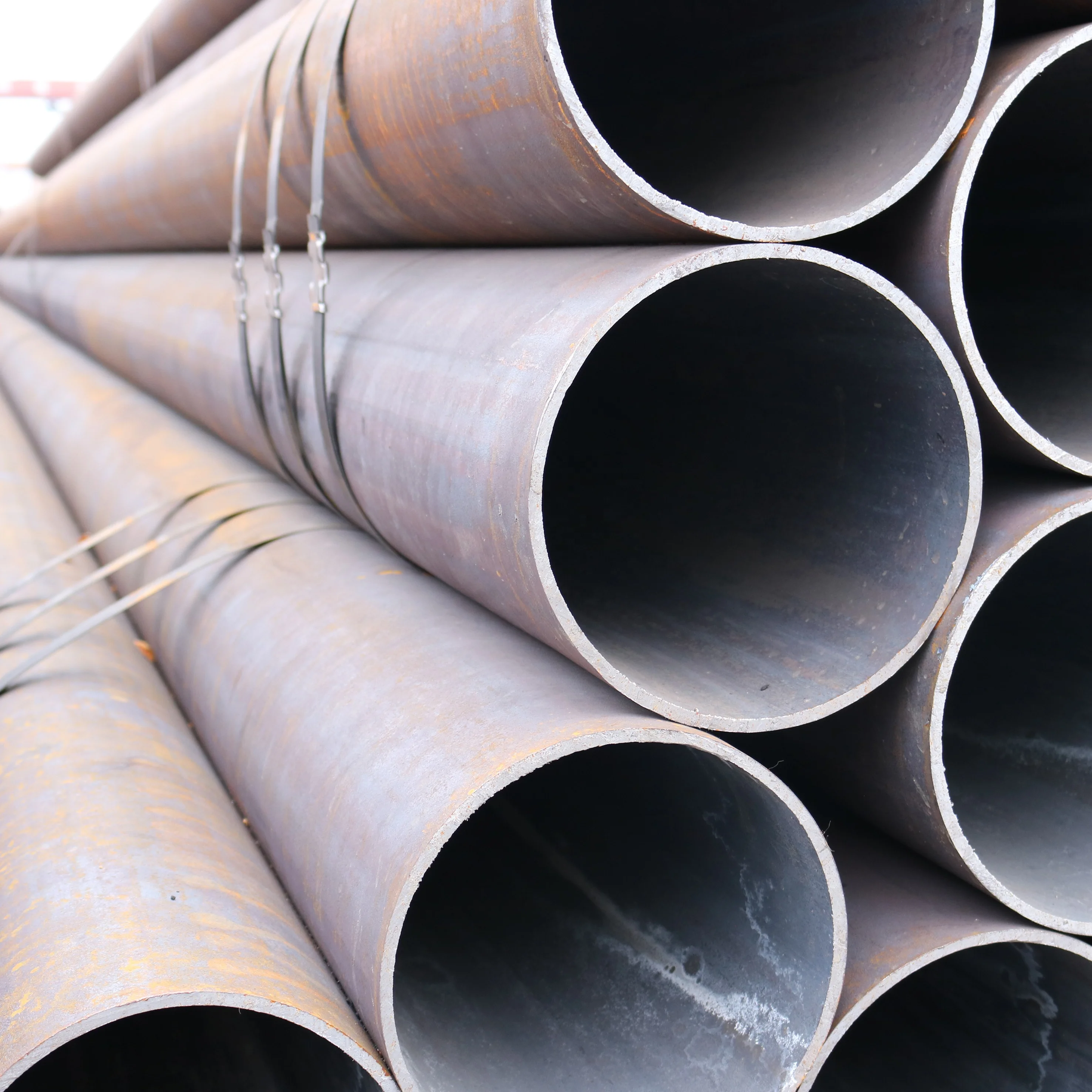 ASTM A106 Q345B Q195 DN600 Hot rolled Alloy Seamless pipe Oil pipe carbon steel pipe