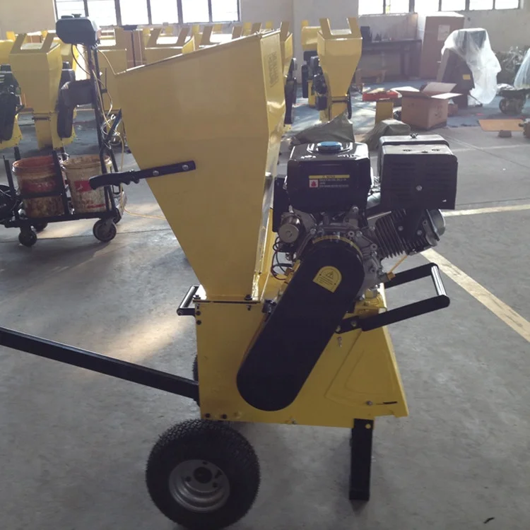 Хорошее качество 13HP бензиновый двигатель ветви дерева измельчитель древесины измельчитель