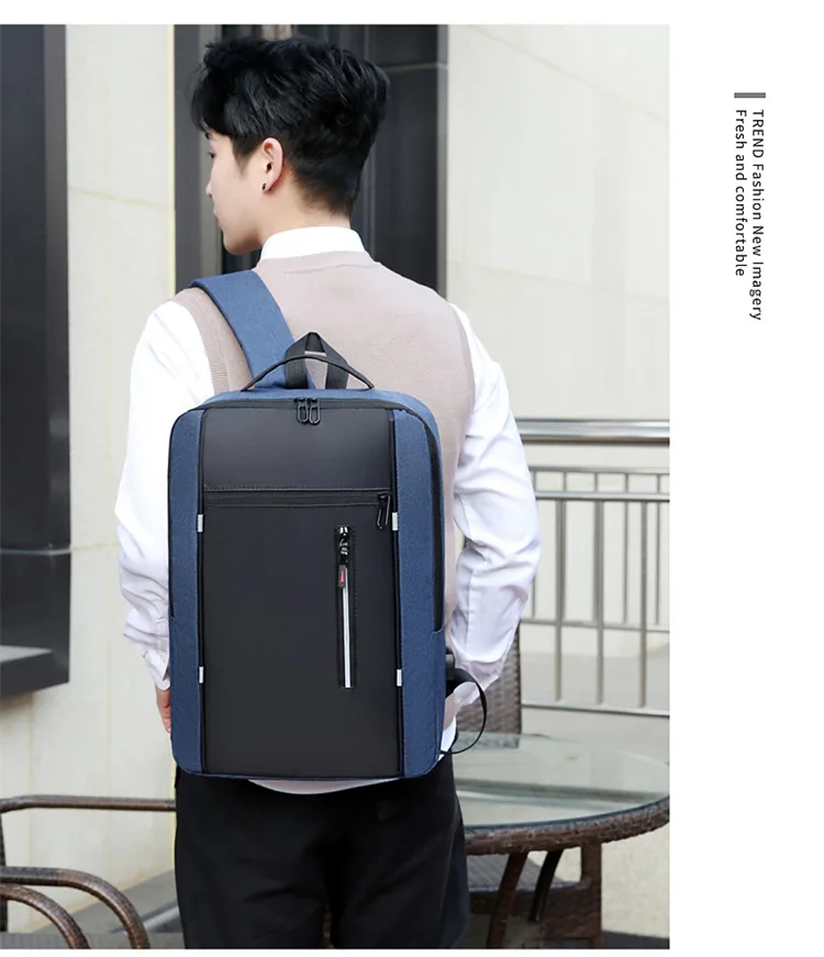 2024 New Waterproof Smart Backpack For Travelling Mens Women Business Laptop Travel Backpack Bag With USB Port