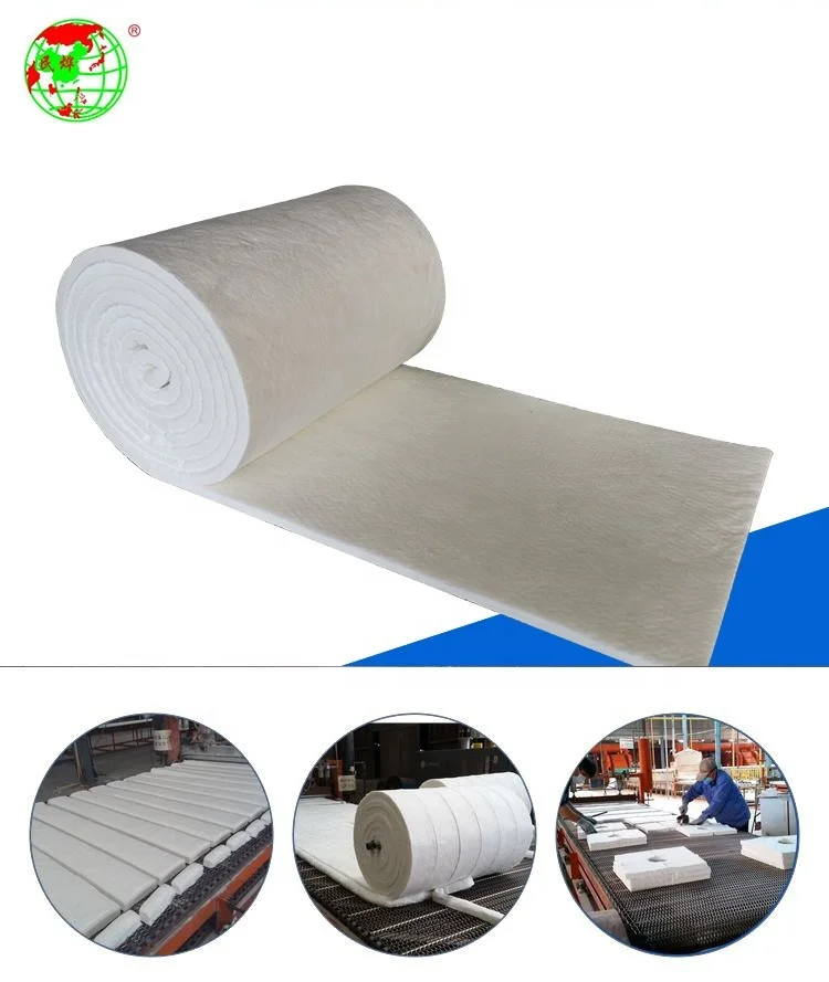 Lower AZS thermal Insulation 1300 Ceramic Fiber Blanket