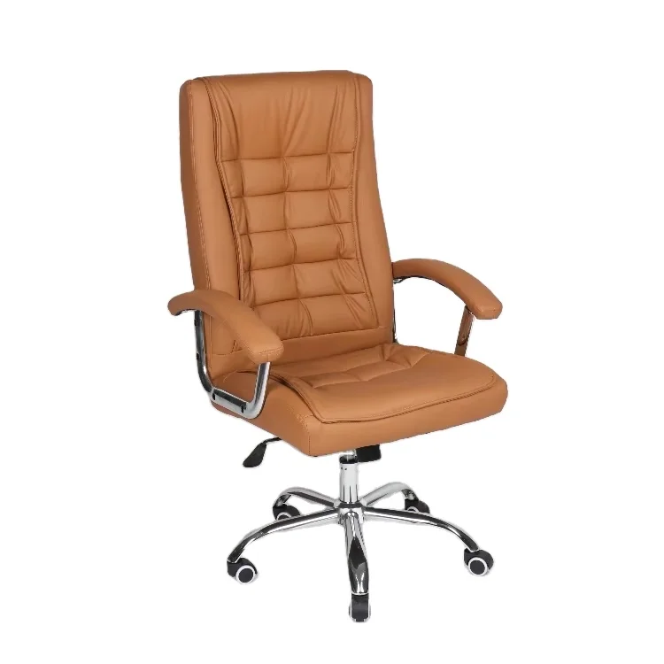 China Factory Office Chair Second Hand Competitive Price Comfortable Modern Design Leather Executive