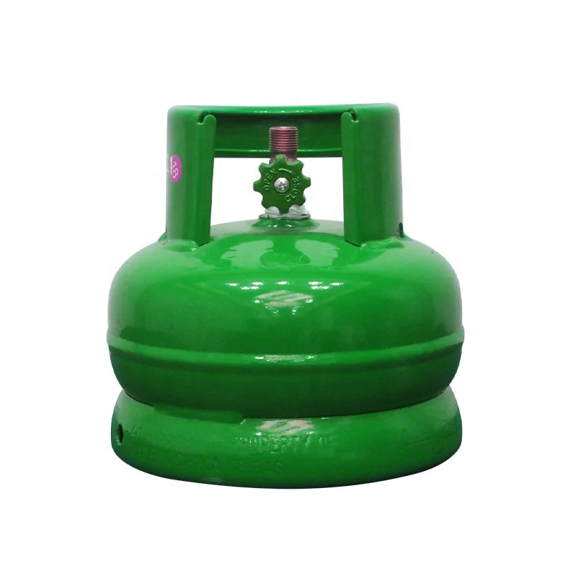 Refillable gas bottles 0.5kg 1kg lpg gas cylinder used with stove