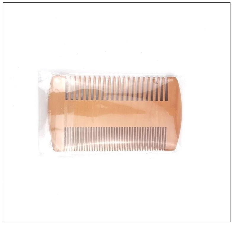 Стайлинг товары для ухода за бородой парикмахерские усы частная марка маленький черный уход мужчин гребень бороды