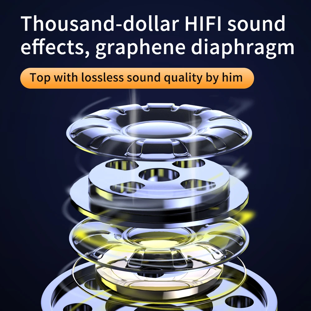 
Best Quality tws m10 blutooth headset earphone type-c headphones OEM eirphone headset noise cancelling earbuds for sleeping 