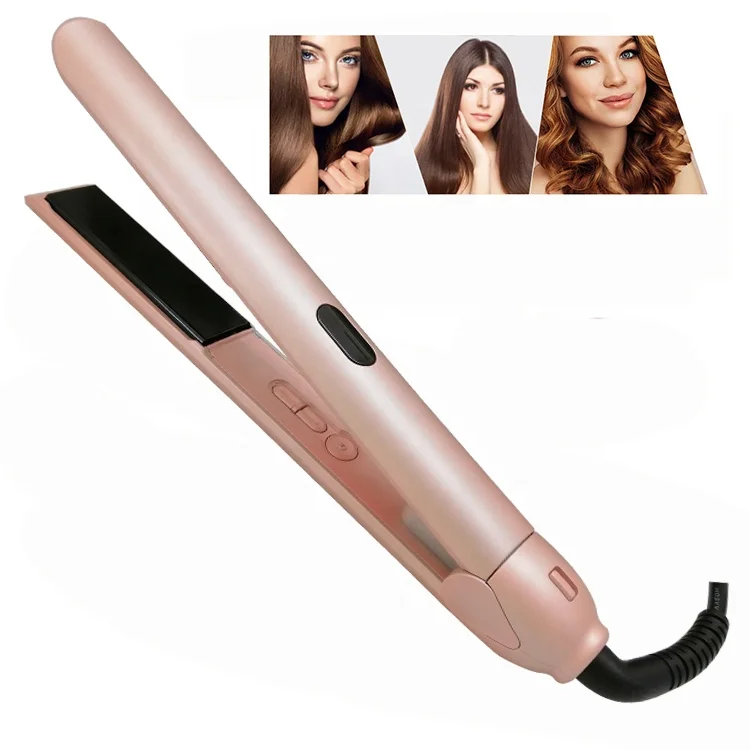  Wholesale 1 inch corrale straightener 230C/450F curly hair flat