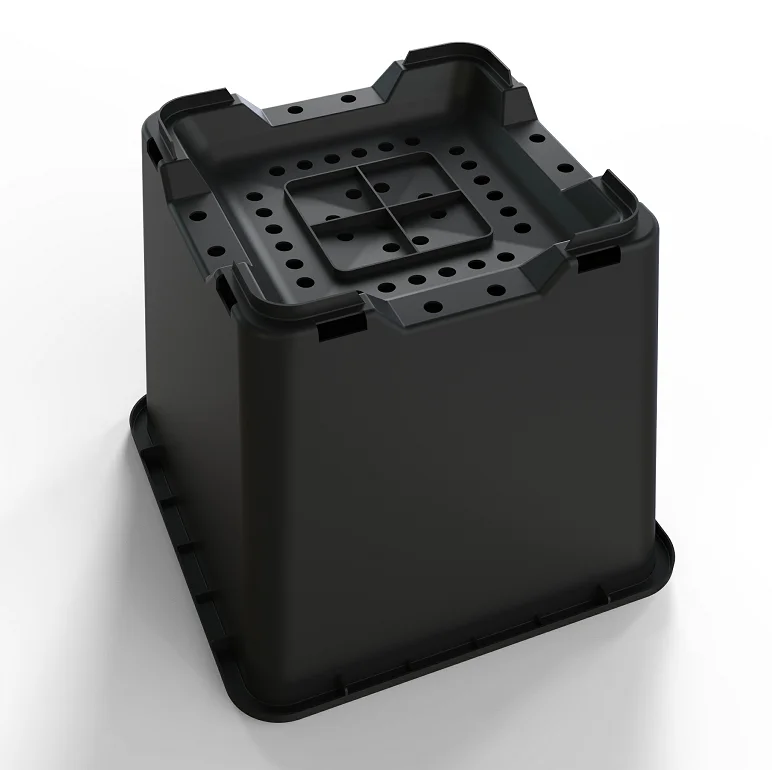 Wholesale Nursery Pots Dehuan Blueberry Pots 5 7 8 10 15 Gallon Plastic Grow Pots For Tree