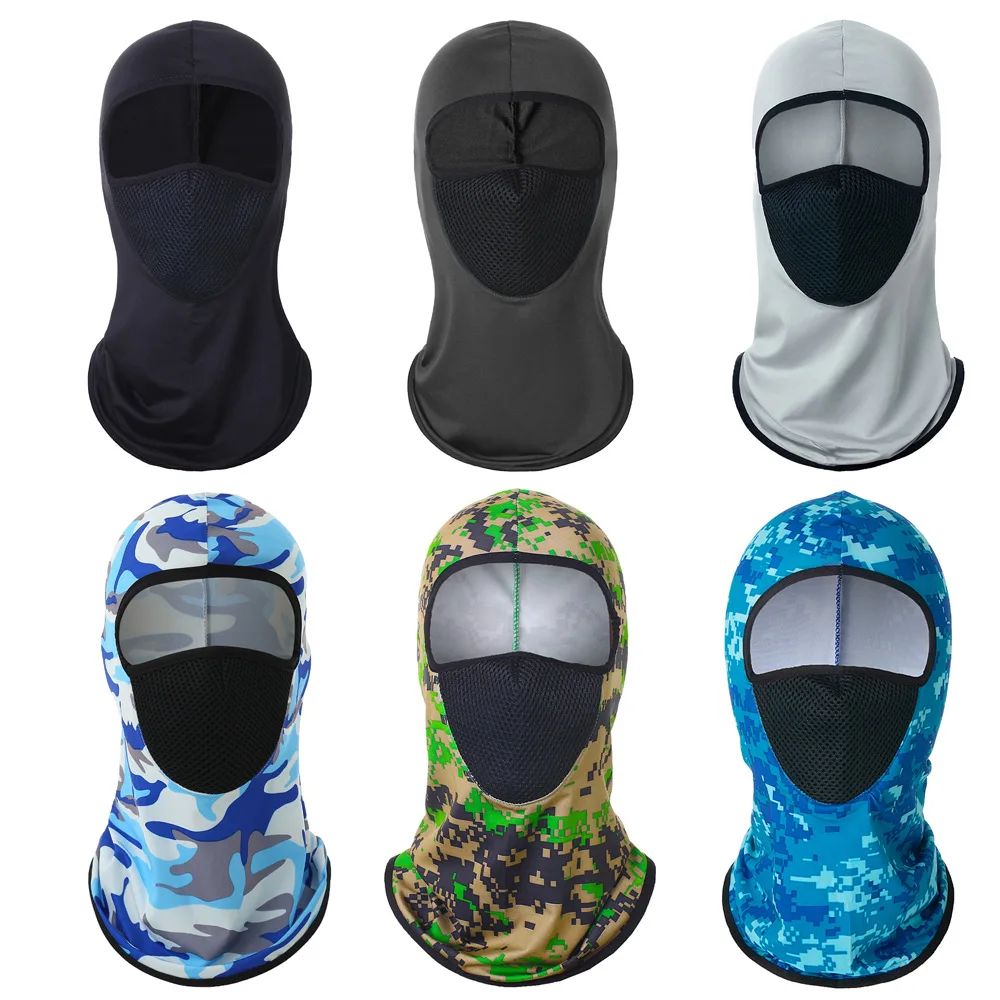 customize Designer Ski Masks Full Face Cover Ski Mask One Hole Spandex Ski Mask Balaclava for Men Women