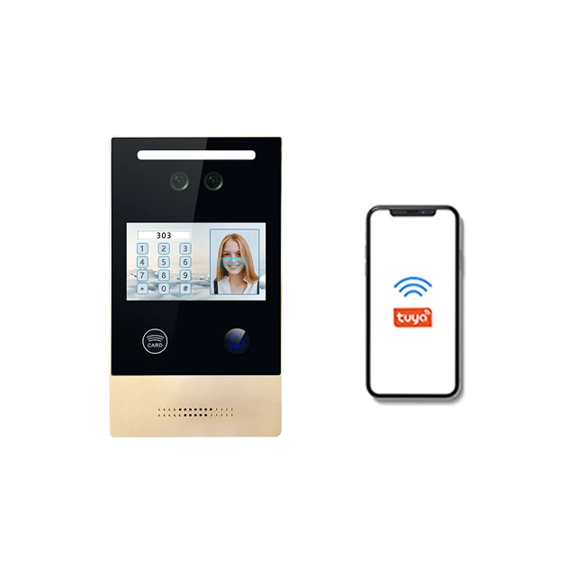 High-quality Villa Intercom System with TUYA  APP Multi-functional Intelligent Access Control Products