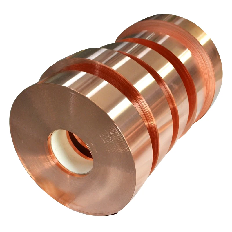 Red soft Copper strip coil price 1mm 5mm c1100