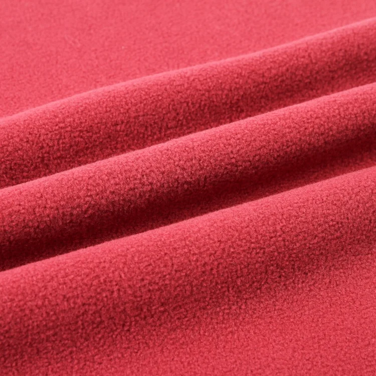 Heavy thick baby wear different types fleece bonded both side polar fleece raised fabric bonded fabric for coat