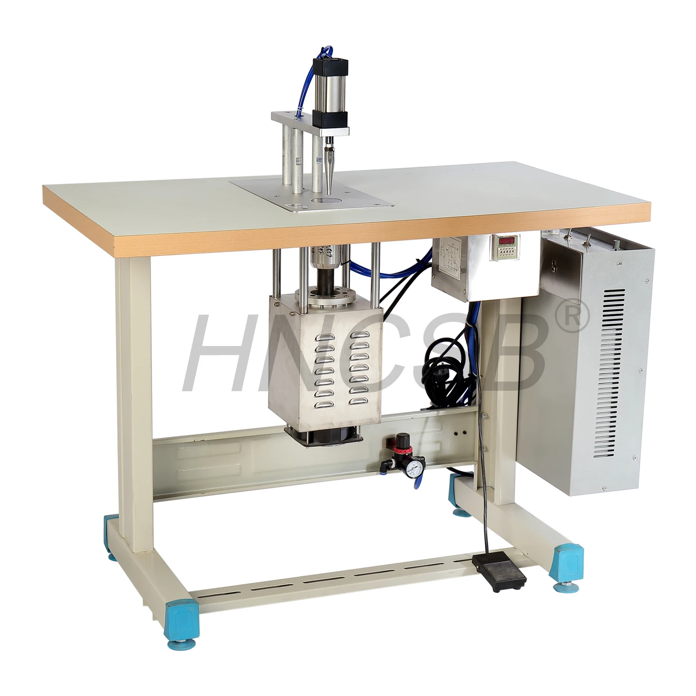 Desktop Ear Loop Ultrasonic Spot Welding Machine for KN95 Face Mask Industrial Ultrasonic Spot Welder