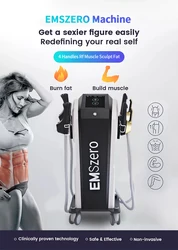 Stimulation Ems Slimming 4 Handles Ems Slim Neo Rf Muscle Sculpting EMS Body Slimming Machine For Weight Loss Beauty Equipment