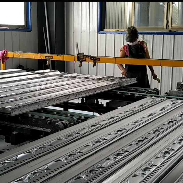 Interior Decoration Gypsum Plaster Cornice molds  Production Line