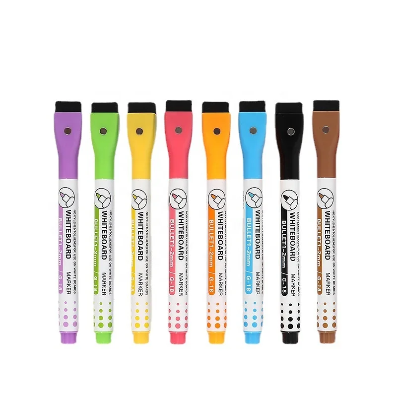 2024Factory offer large volume cheap white board maker magnetic black dry erase pen school and family use white board marker pen