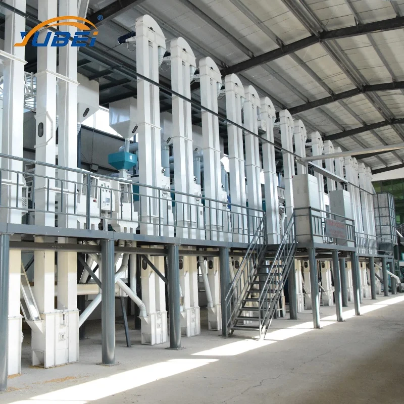 100 т/д большая емкость автоматическая машина для производства риса цена завод по