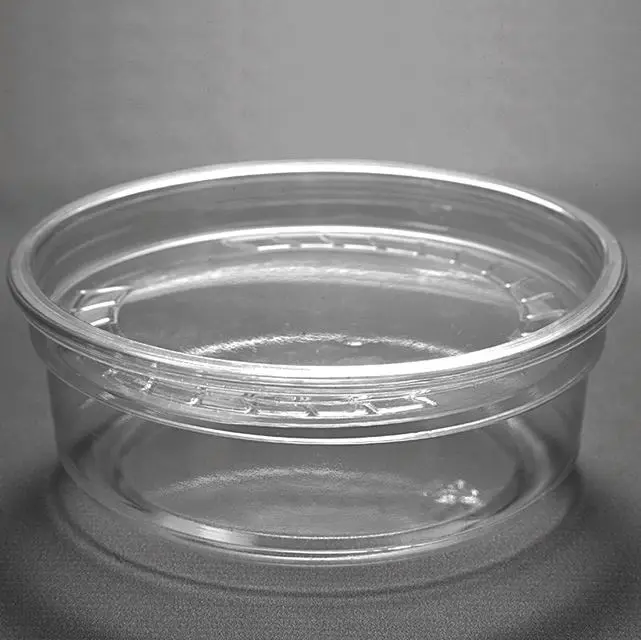 
Plastic cups with logo custom logo printed PET small plastic coffee bubble containers for hot sale 