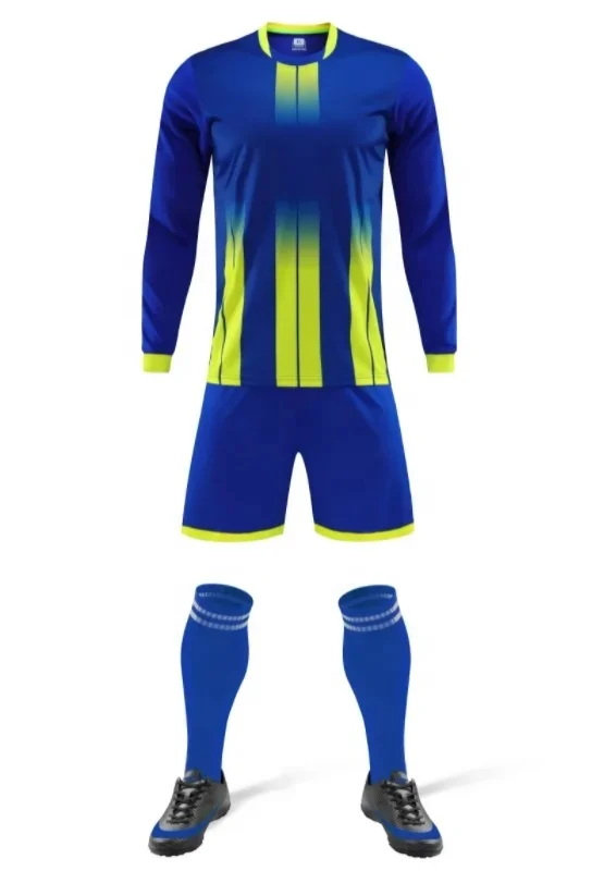 Cheap Quality Custom Plain Football Kits Bulk Soccer Goalkeeper Uniform Goalkeeper kit Goalkeeper Jersey