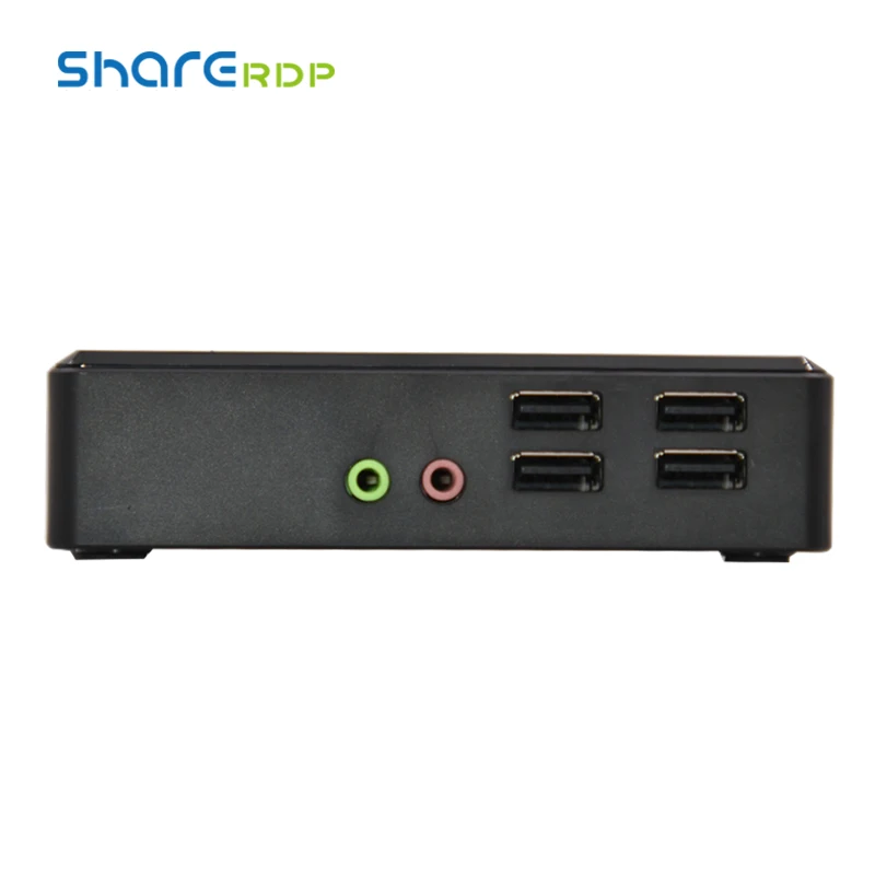 ARM FL600M Cloud Computer sharer Quad Core 6USB Dual display port Black RDP8.1 10.6 Thin Client ARM Cloud Computer