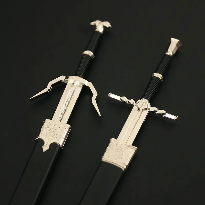 Hot Sale Mini Sword Mini Metal Sword Anime Swords Toys Keychains 22cm Popular Usually As A Gift
