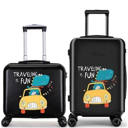 Оптовая продажа, Модный стильный Детский чемодан, популярный мультяшный детский багажный скутер