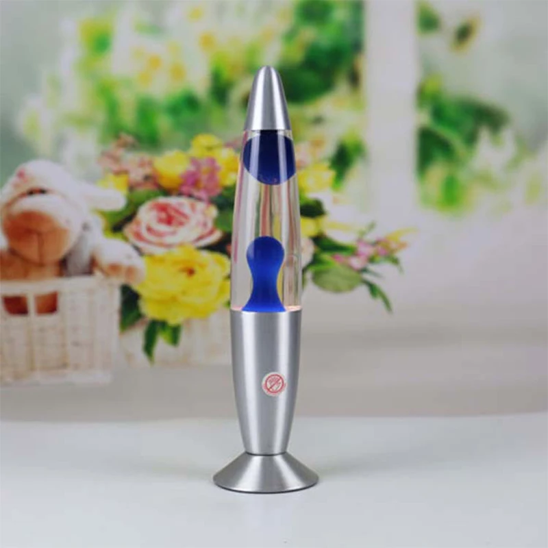 Creative LED Motion Liquid Lava Lamp Party Home Bedroom Decoration Lamp